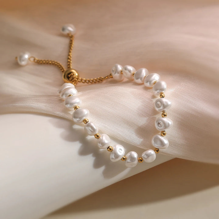 Silven Snow Pearls Bracelet