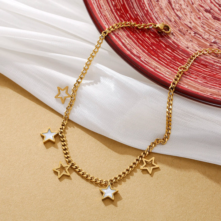 Astrid Stars Waterproof Anklet