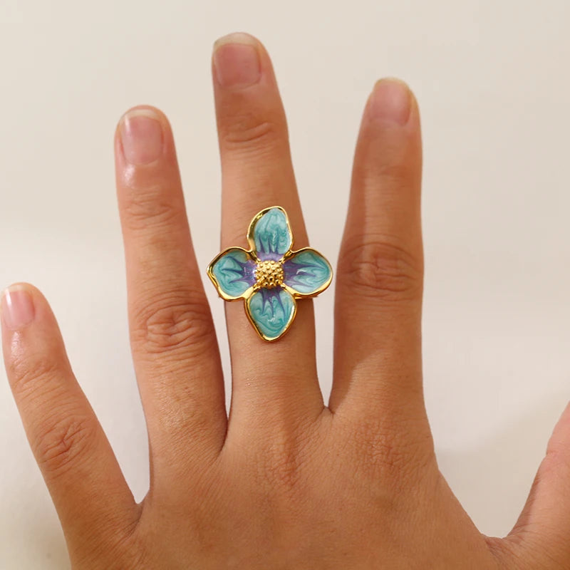 Eden Topaz Garden Ring