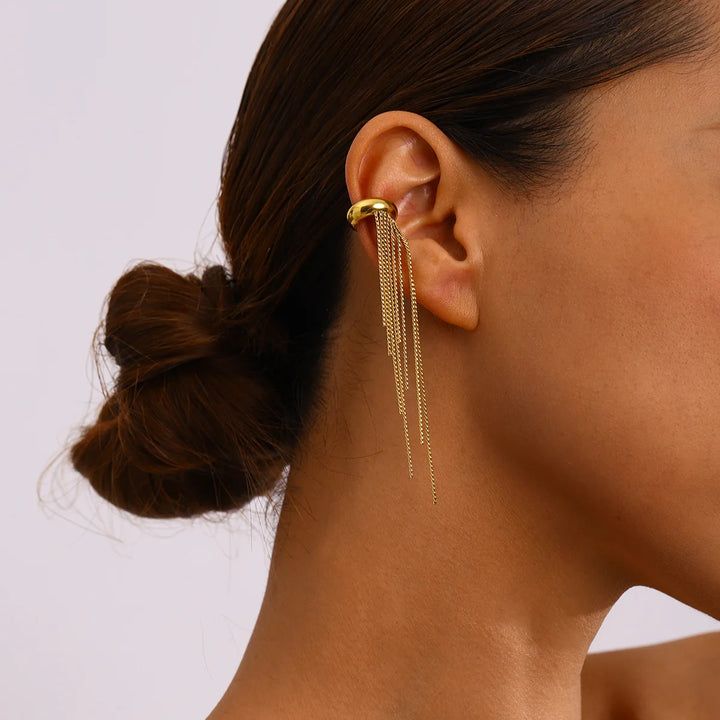 Ruby Lane Cuff Earring
