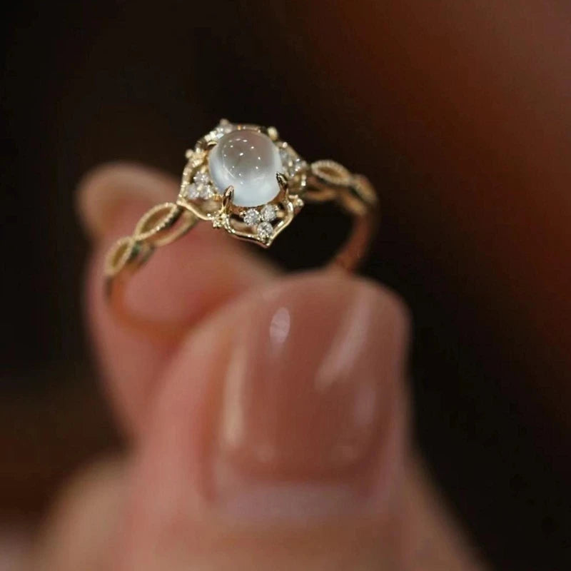 Vivian Marais Moonstone Ring