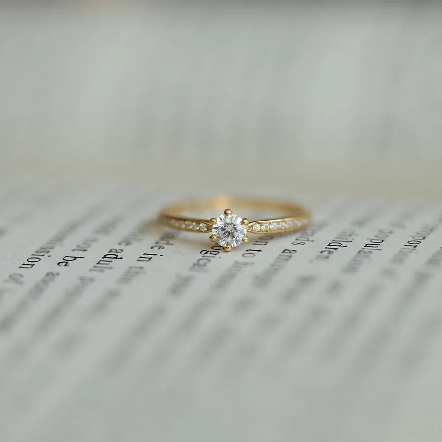 Yennefer Pavé Zircon Ring