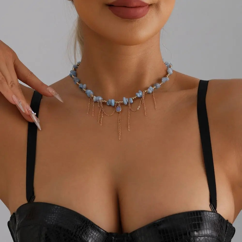 Estellá Oceanic Droplets Necklace