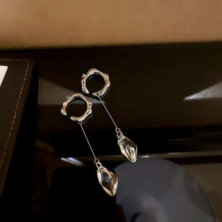 Moon Shards Hoop Earrings