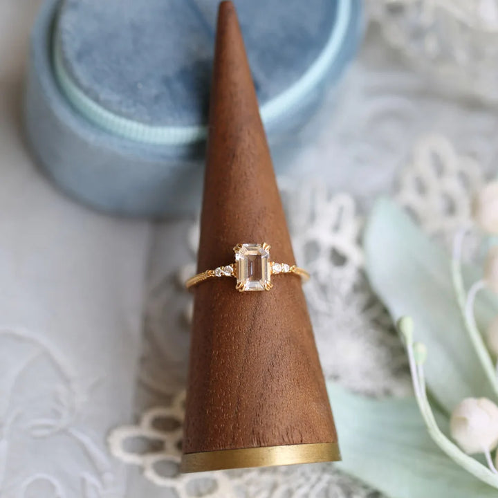 Halo Vow Silver Ring