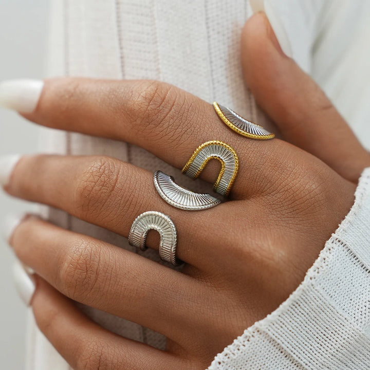 Cressida Gold-Plated Waterproof Ring