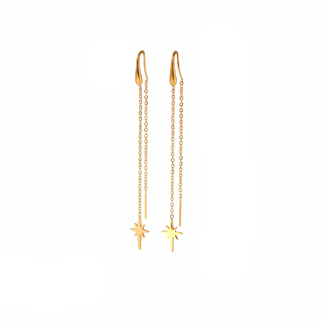 Persia Line 18k Gold Plated Earrings