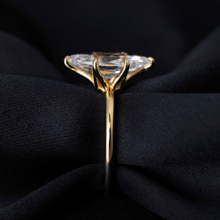 Ascendia Solitaire Pure Silver Ring