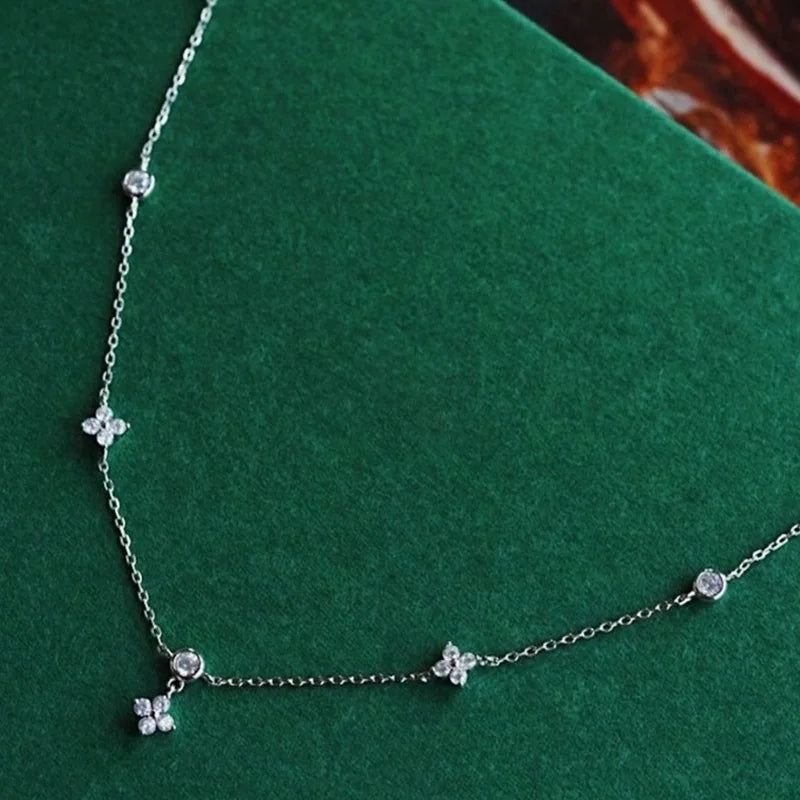 Clove & Chloe Silver Necklace