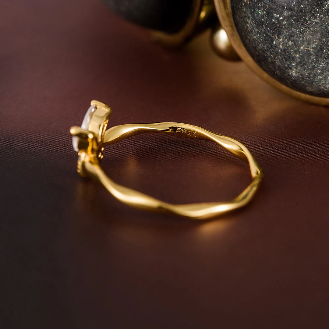 Stella Ray 18k Gold Vermeil Ring