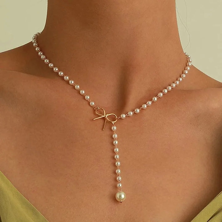 Little Bowie Line Necklace
