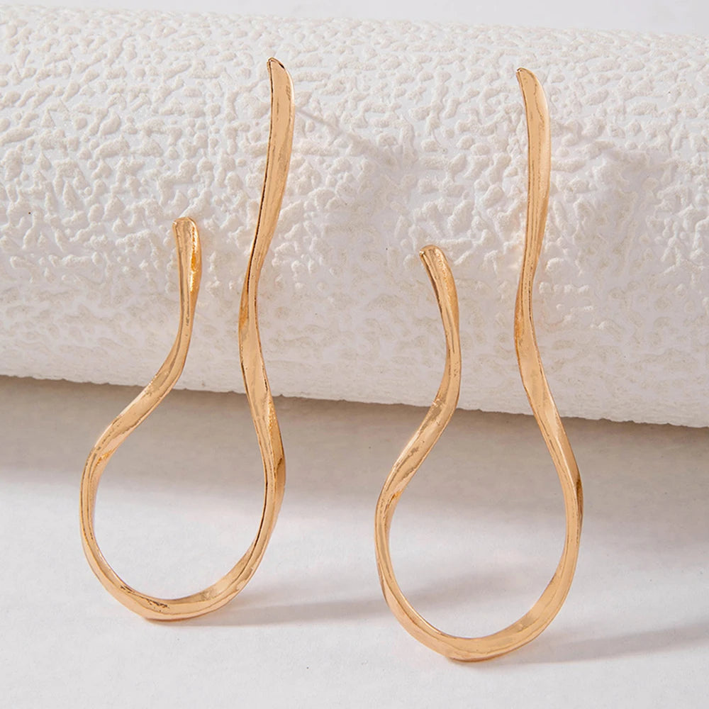 Off-Form Drop Earrings