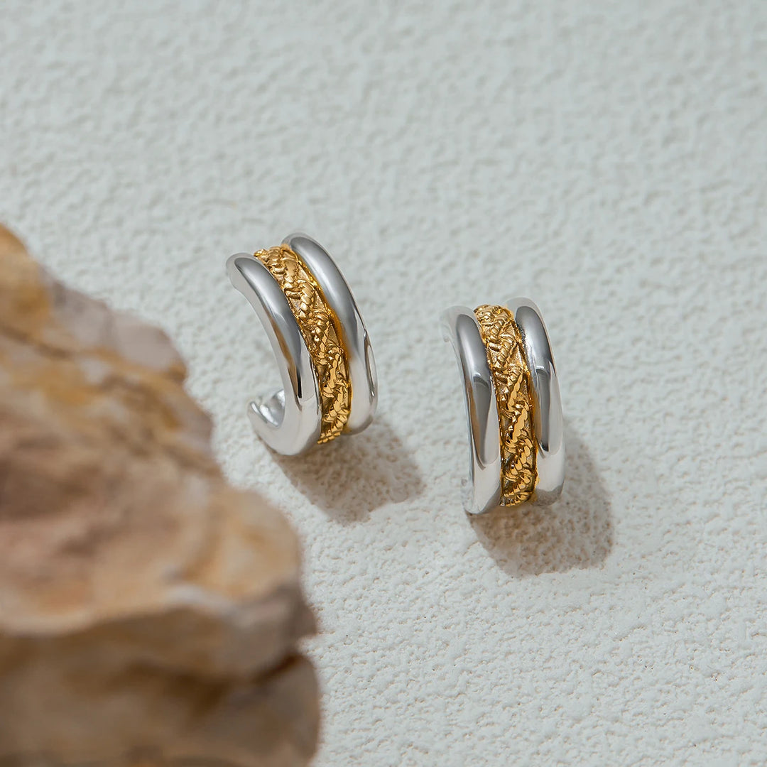 Echelon C-Hoop Earrings