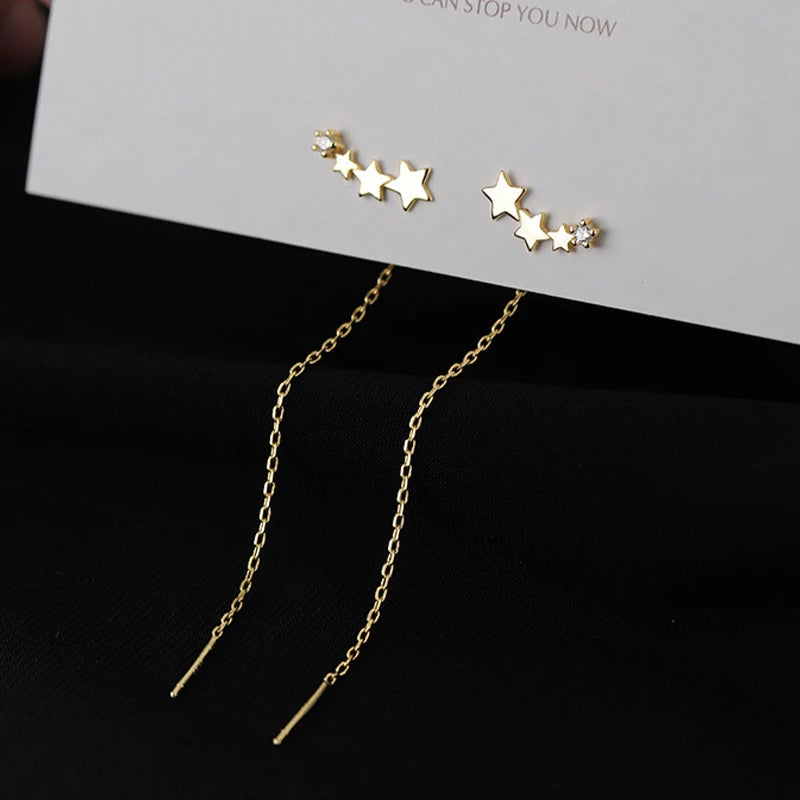 Astéria Star Threader Earrings