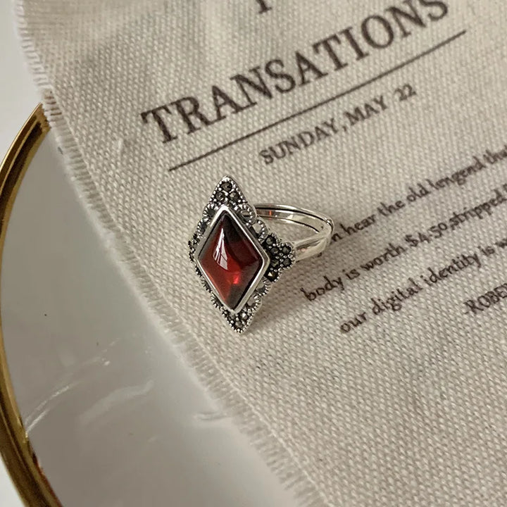 Baroque Ruby Ring