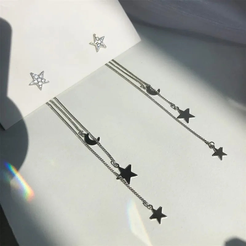 Noctra Multi-Dangle Earrings