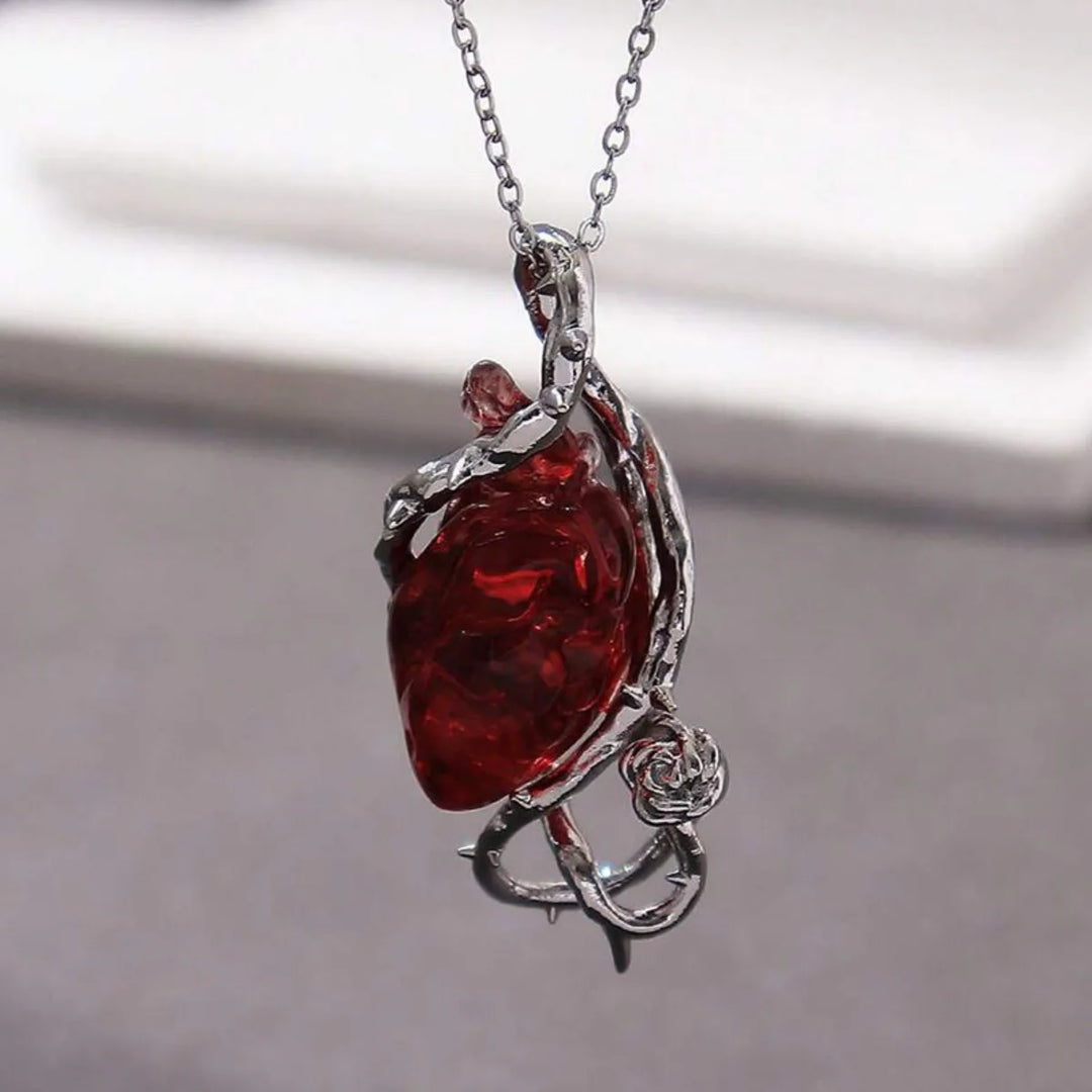 Thorns Heart Necklace