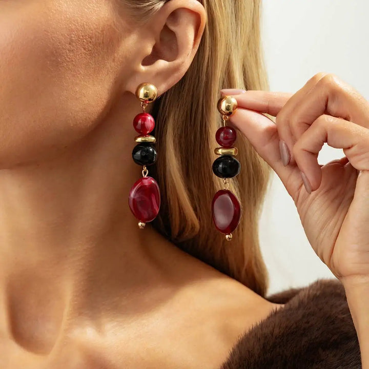Desert rose Drop Earrings