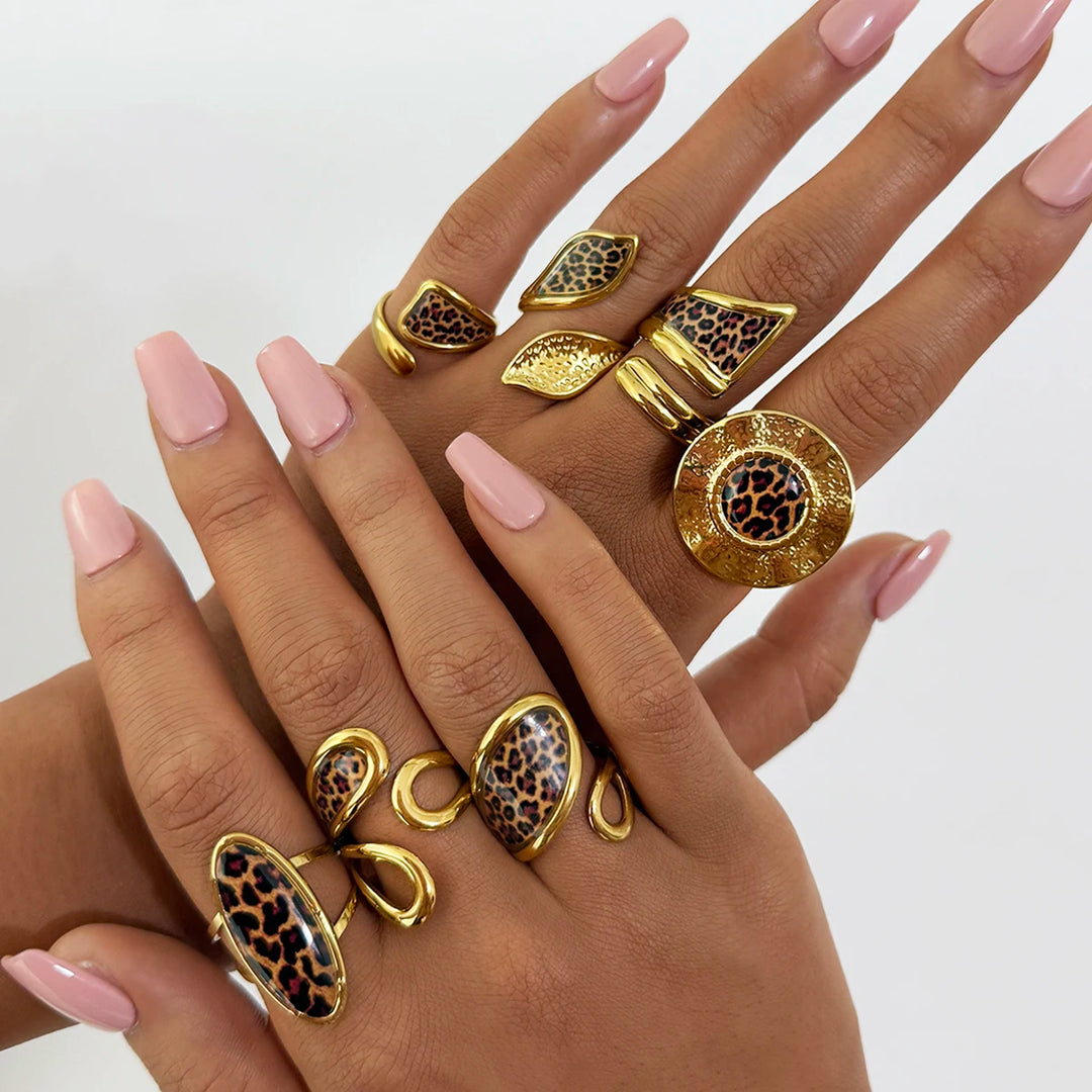 Marclaire Tortoise Inlay Ring