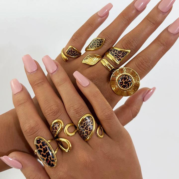 Marclaire Tortoise Inlay Ring