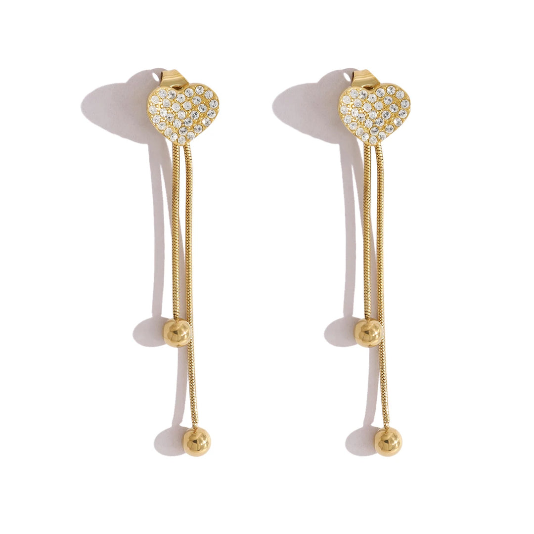 Chérie 18k Gold-Plated Drops