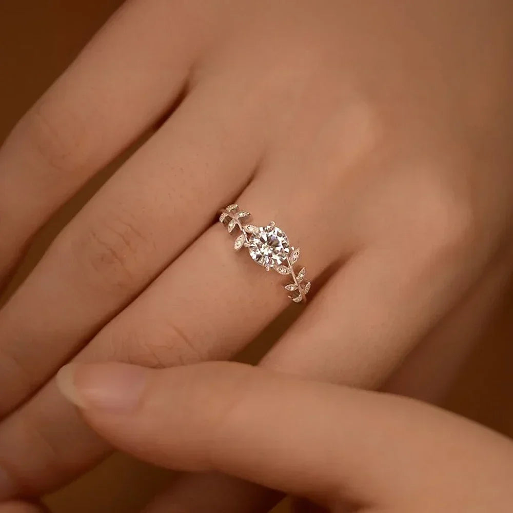 Aveline Rue Moissanite Ring