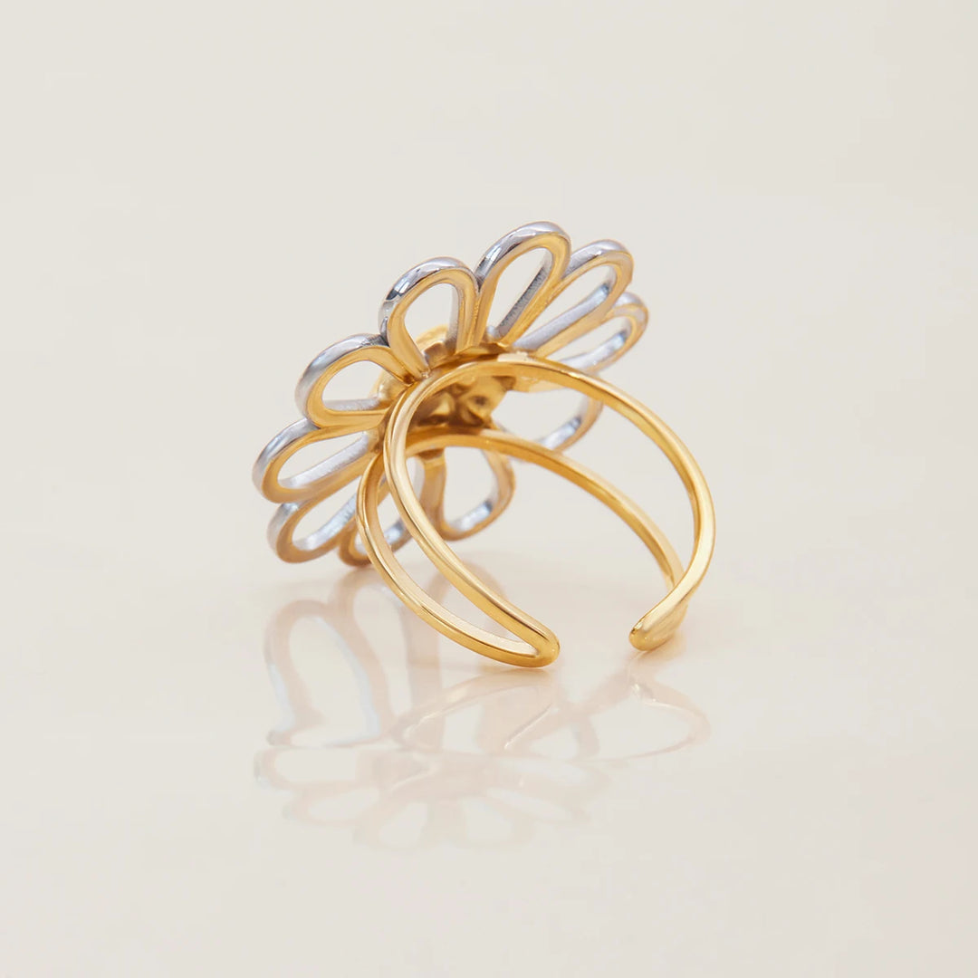 Flurene 18k Gold Plated Waterproof Ring