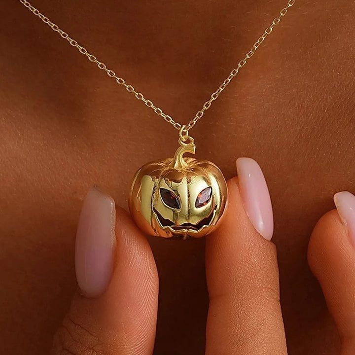 Hollow Scream Pumpkin Necklace