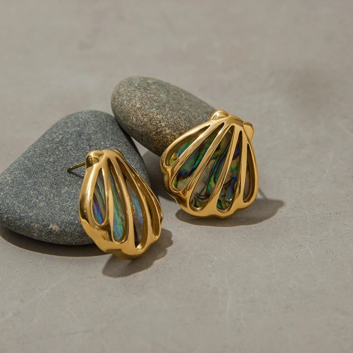 Célène Abalone Waterproof Earrings