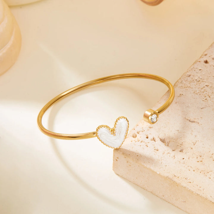 Dorian Prism Heart Bracelet