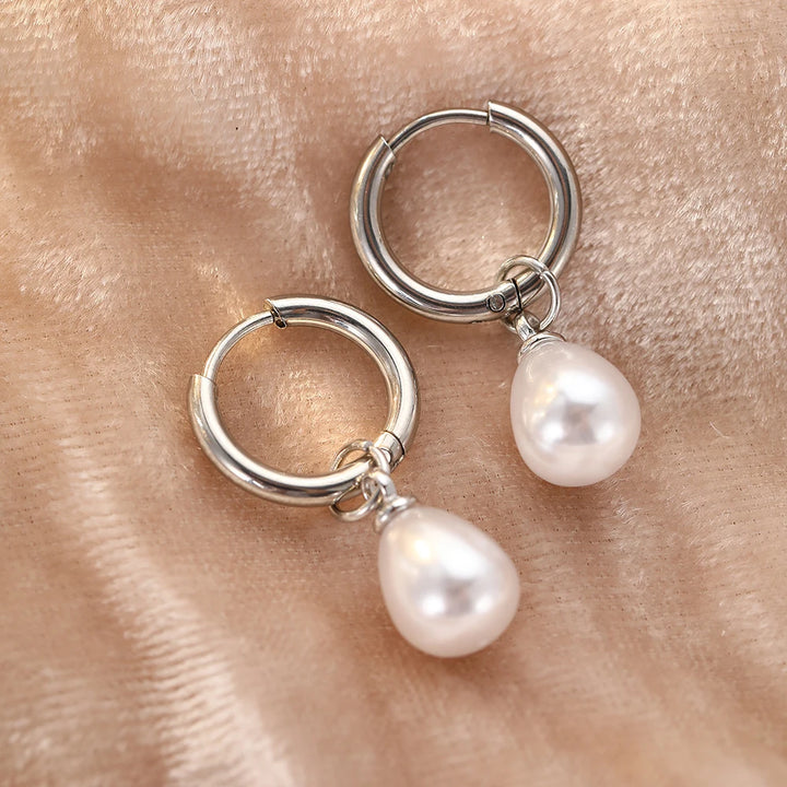 Ellie Pearls Waterproof Earrings