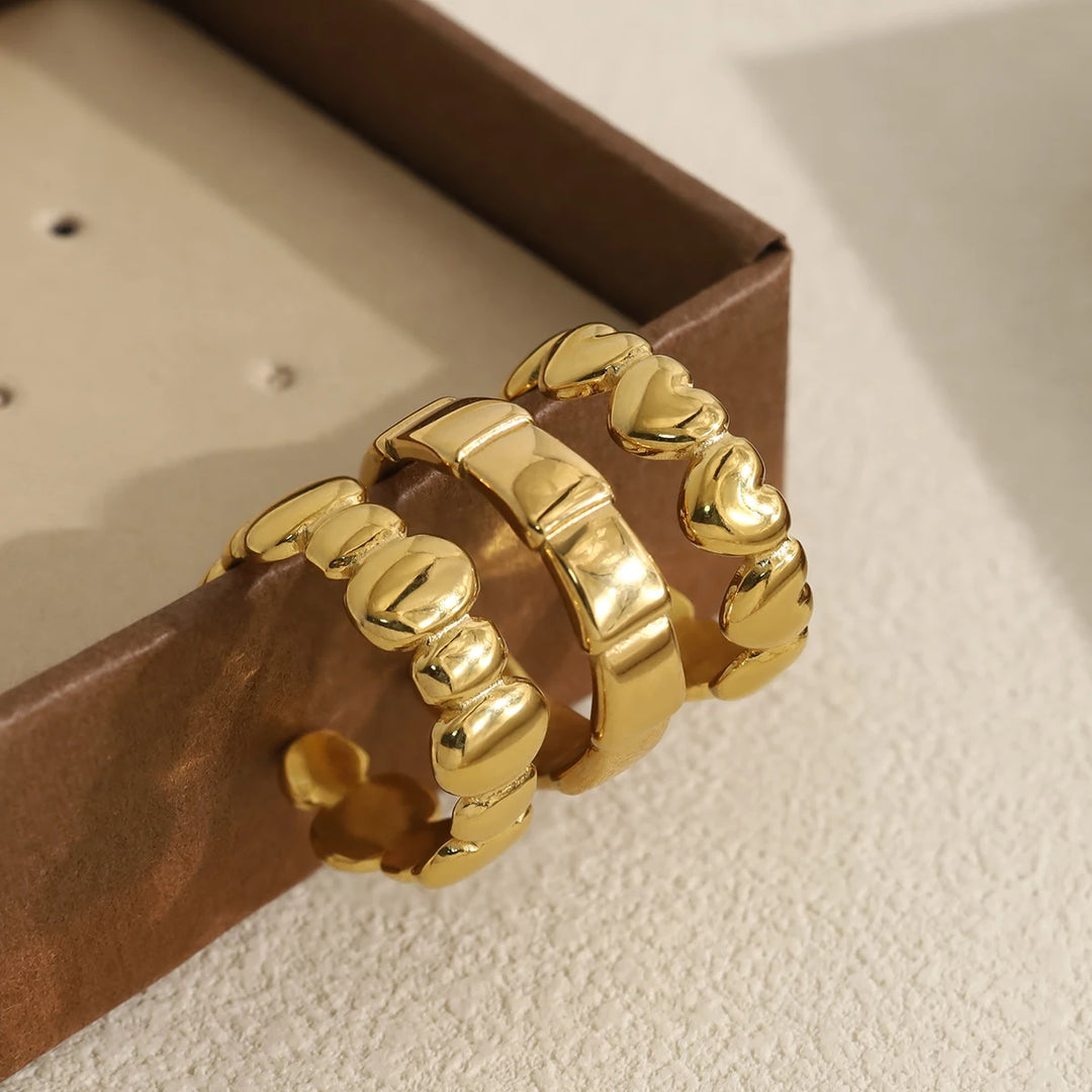 Christina 18k Gold Plated Ring