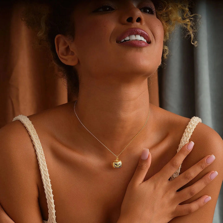 Hollow Scream Pumpkin Necklace