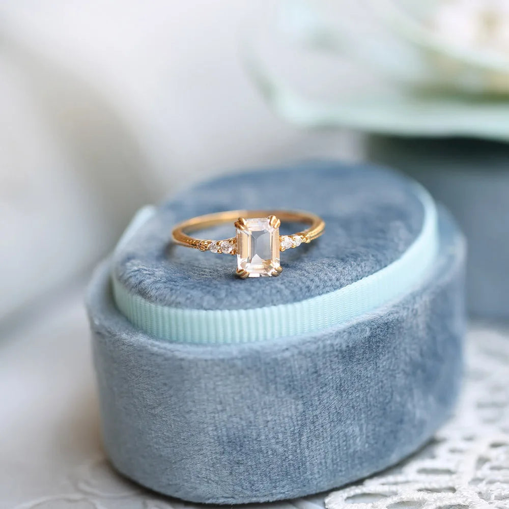 Halo Vow Silver Ring