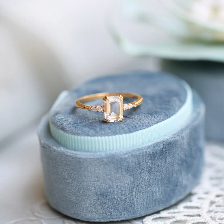 Halo Vow Silver Ring