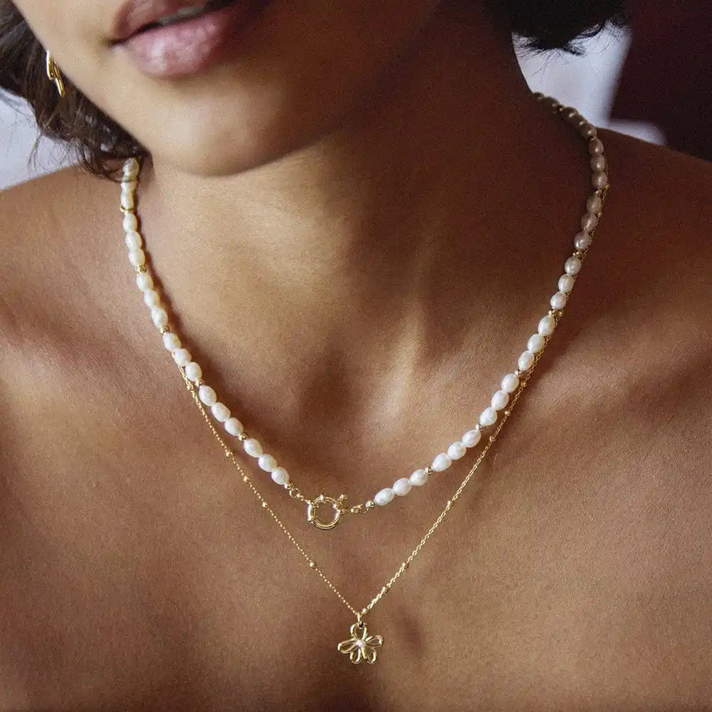 Flora Flake Waterproof Necklace