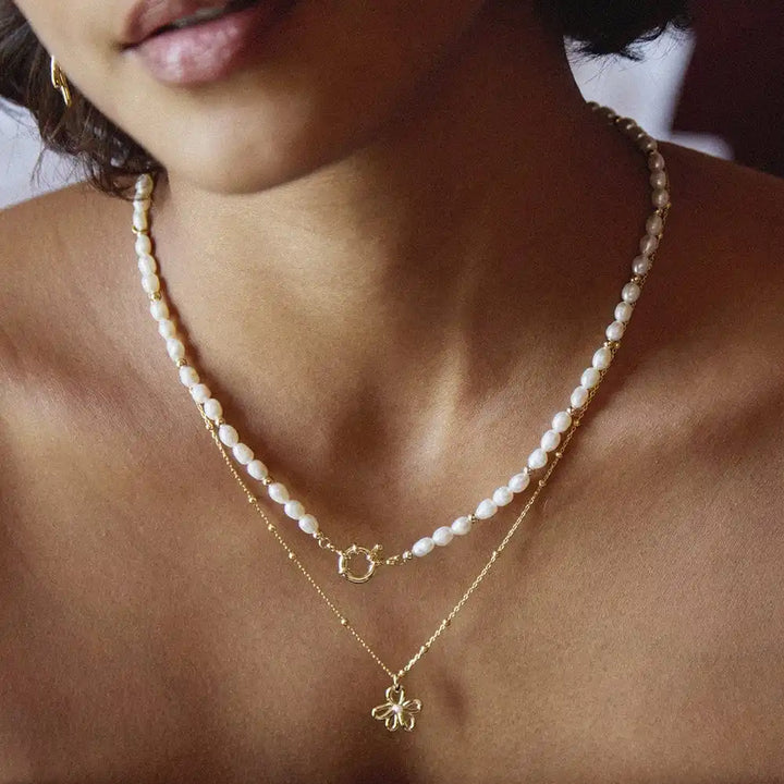 Flora Flake Waterproof Necklace