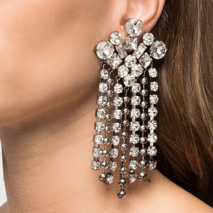 Mirell Sterling Fringe Earrings