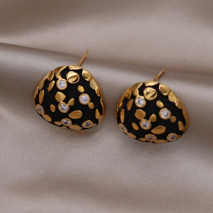 Xárya 18k Gold-Plated Studs