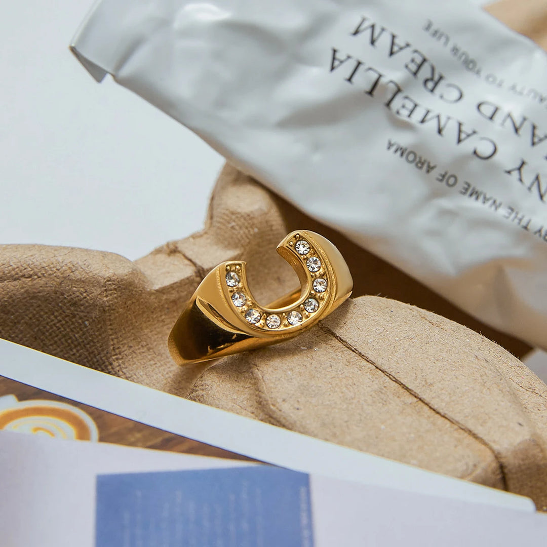 Udenza 18k Gold Plated Ring