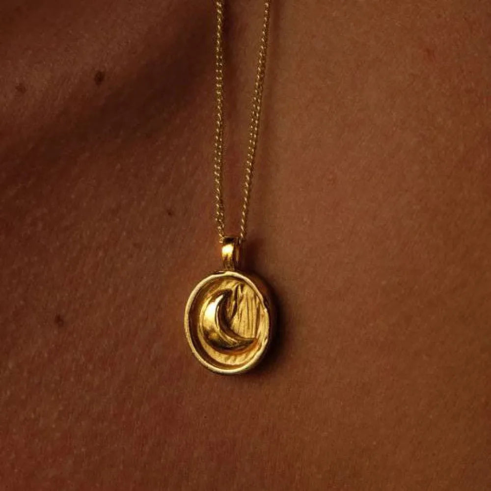 Aureth Eclipse Pendant Necklace