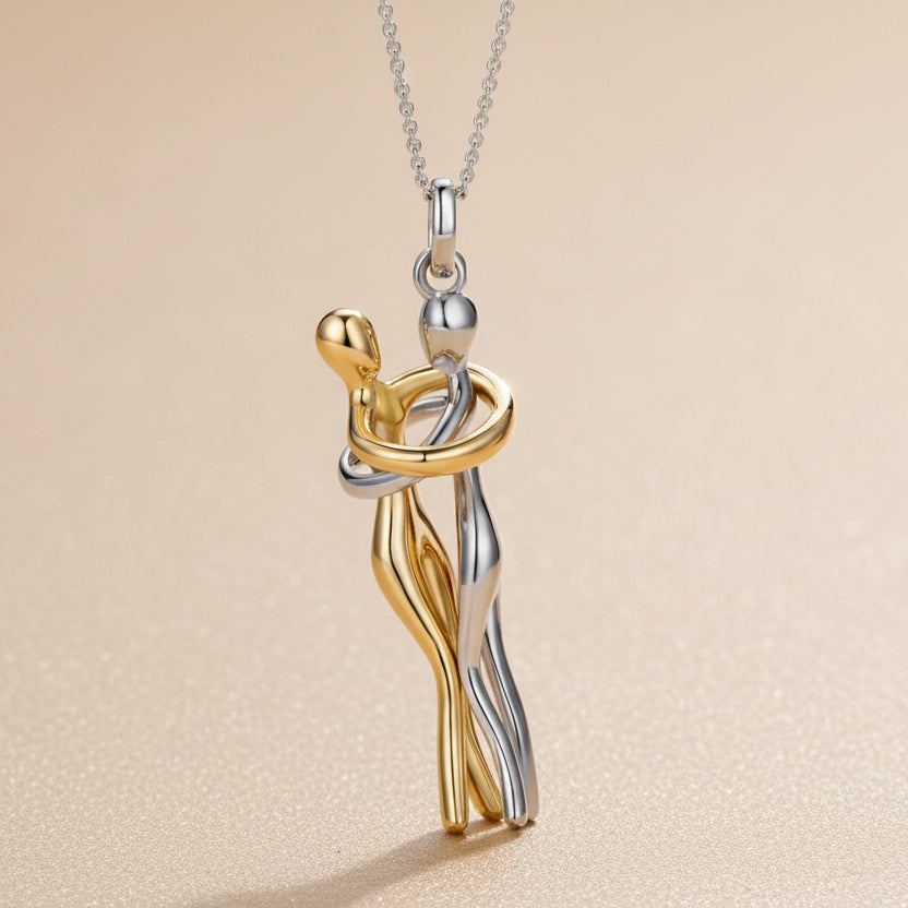 Bound By Purity Silver Necklace