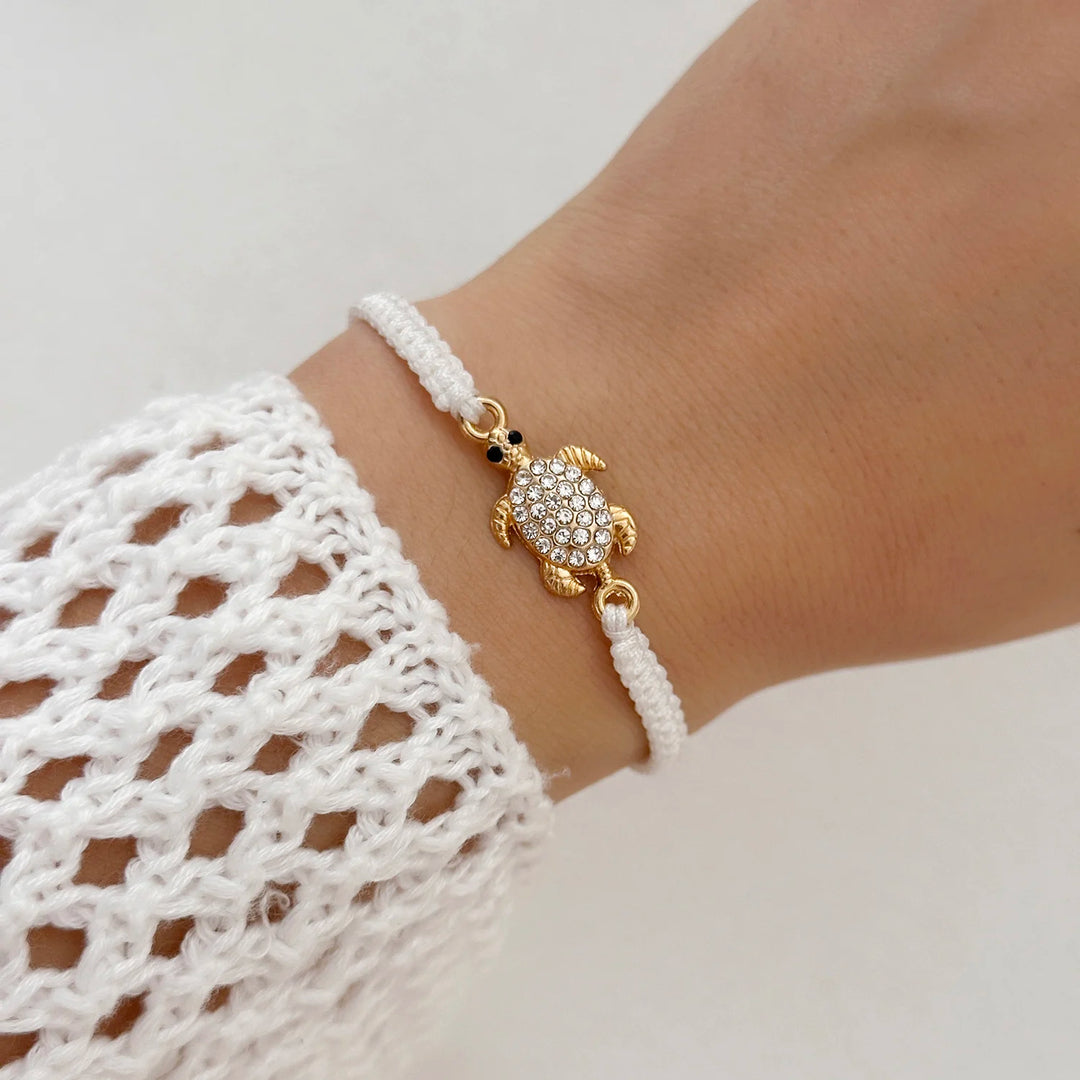Tilly Pavé Turtle Ring