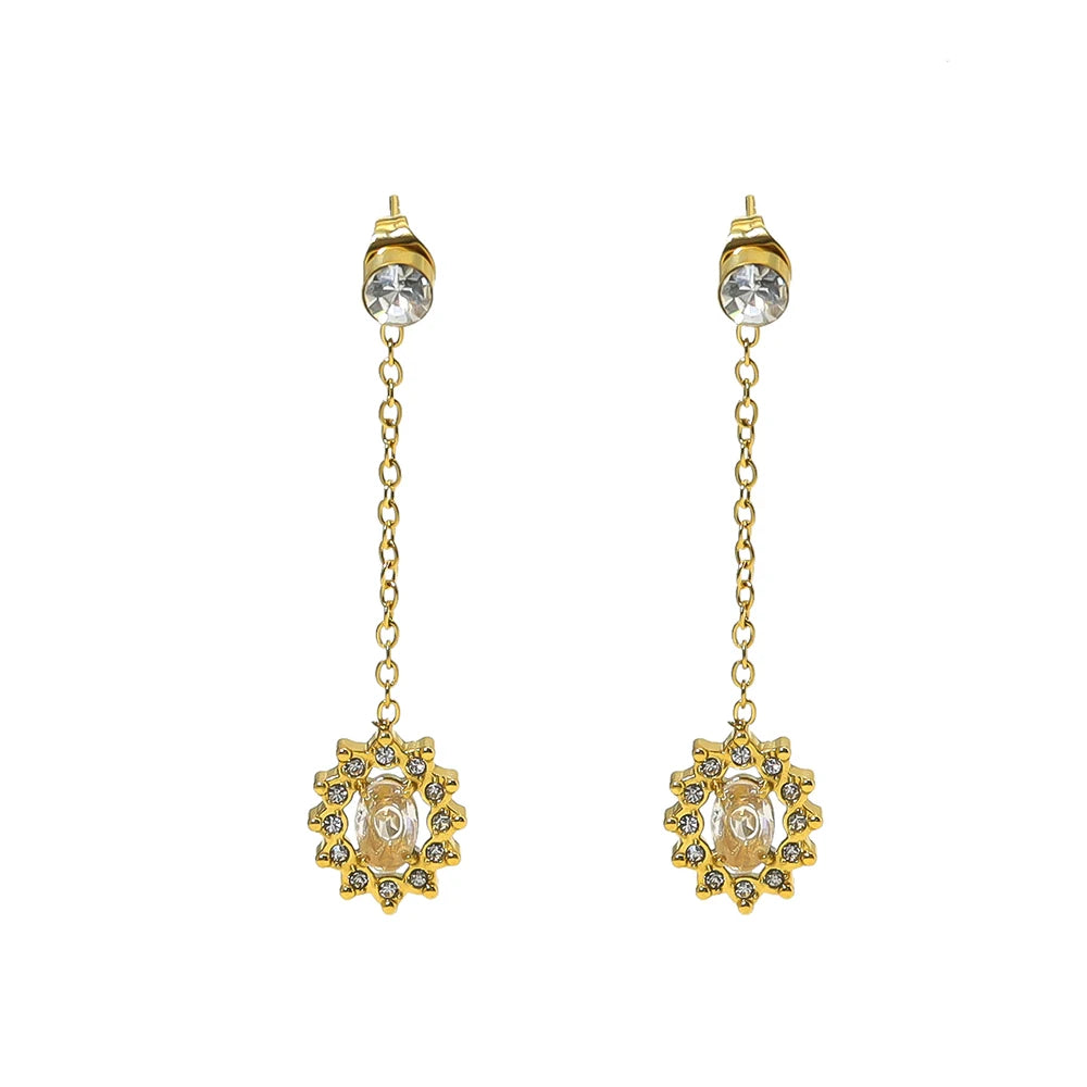 Antoinette Waterproof Drop Earrings