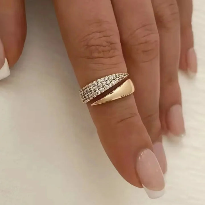 Heather Stone Gold-Plated Ring