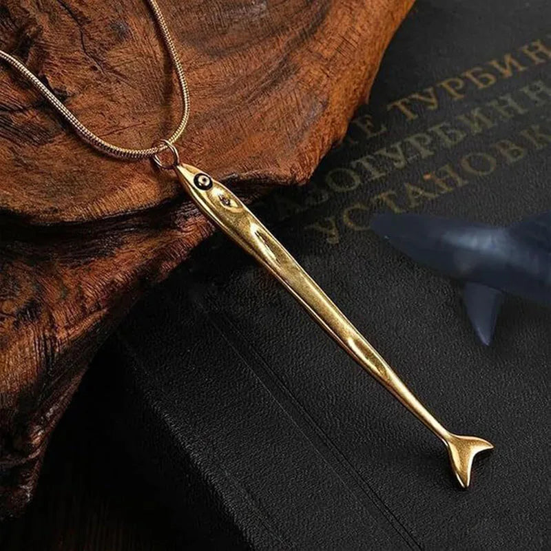 Tidal Grace Steel Necklace