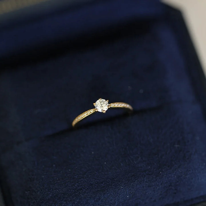 Yennefer Pavé Zircon Ring