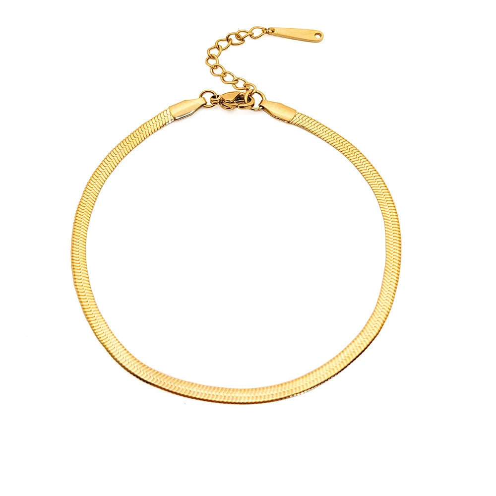 Lisse Snake Chain Anklet