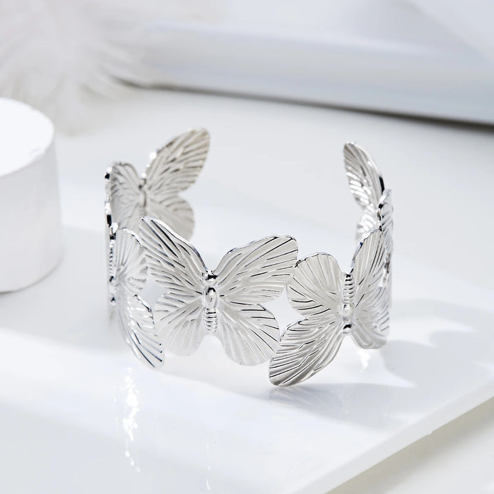 Golden Hour Butterfly Cuff