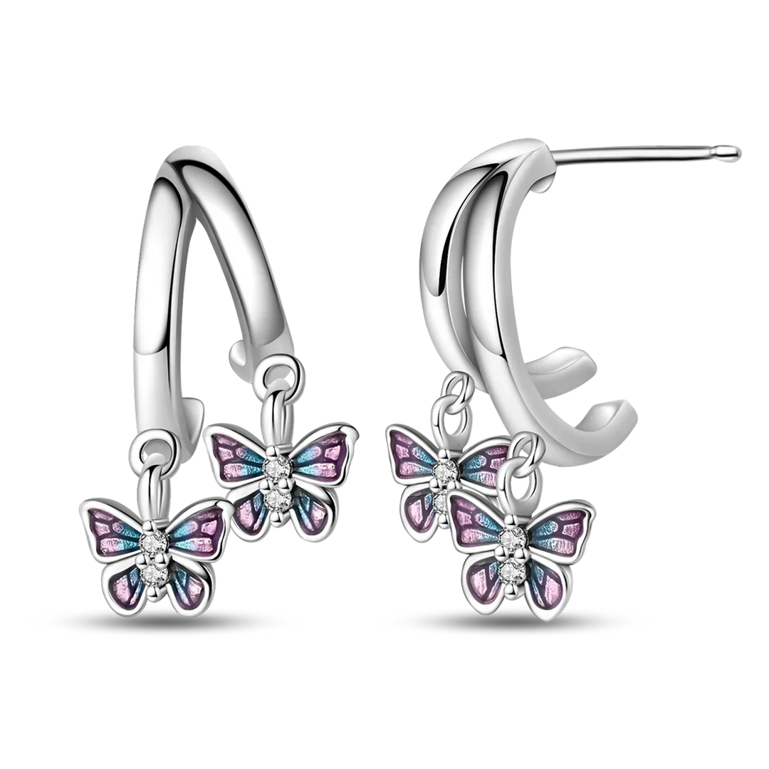 Selene Silver Earrings